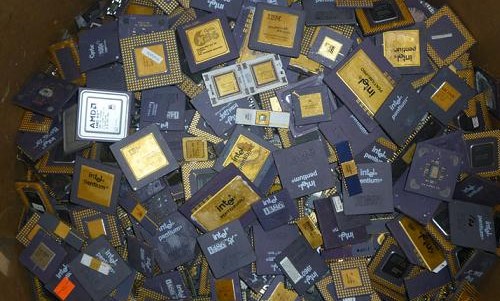 Ceramic CPUs Gold Plate One Side