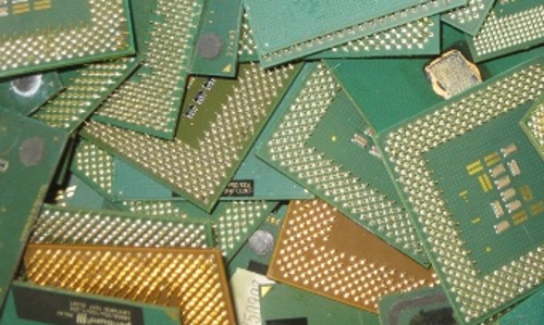 Plastic CPU Gold Plated Pins